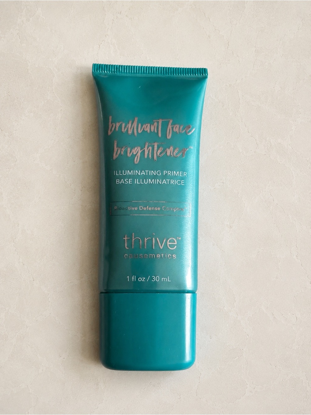 Thrive Causemetics Brilliant Face Brightener Illuminating Primer New 1 oz Vegan
